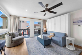Ocean View Loft Free Bikes 1 min to Beach and Pier